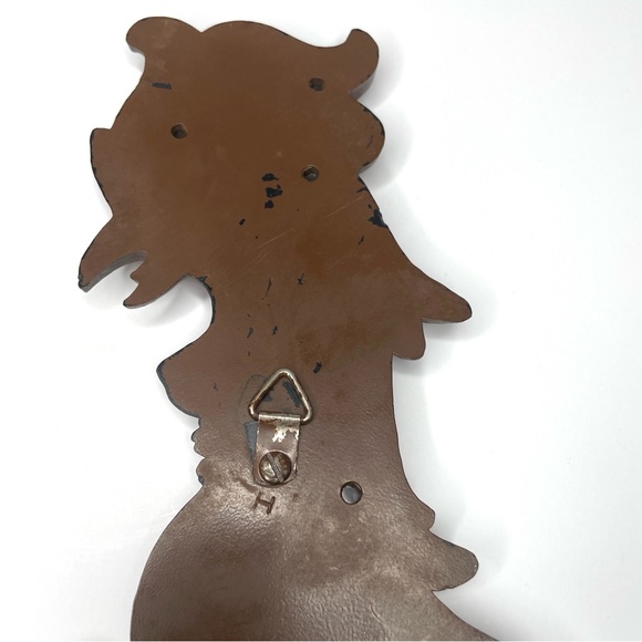 Fighting Rooster Syroco Wall Hanging Plaque - Picture 7 of 8